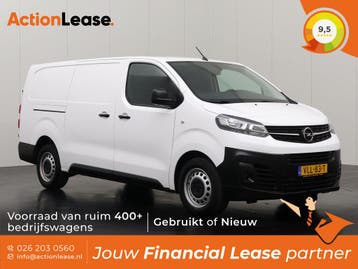 Opel Vivaro Bestelbus L3 H1 2021 Diesel Handgeschakeld, Vivaro, Zwart, Wit, Nieuw