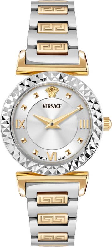 Versace VEGFA0525 Mini Vanity dames horloge 27 mm, Overige merken, Staal, Verzenden, Polshorloge