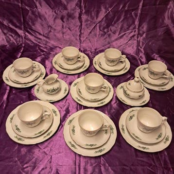 Bavaria - seltmann Weiden - Koffieservies (28) - Porselein -