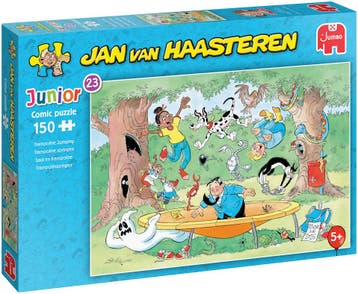 Jan van Haasteren Junior 23 - Trampoline Springen Puzzel, Verzenden, Nieuw