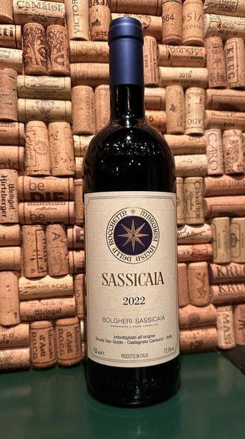2022 Tenuta San Guido, Sassicaia - Bolgheri DOC - 1 Fles, Nieuw