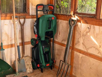 Bosch Rotak 18V-34 - Accumaaier - 34 cm maaibreedte - 1x 18V, Tuin en Terras, Grasmaaiers, Verzenden, Nieuw, Bosch