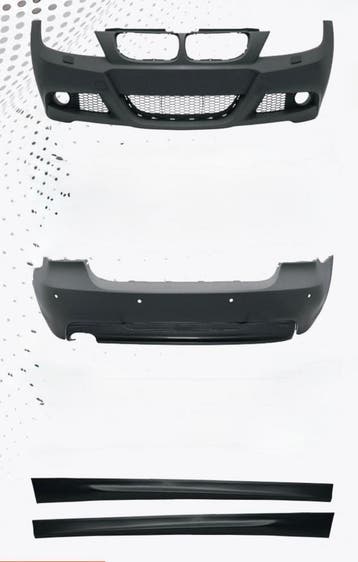 BMW 3-Serie E90 M-Tech bodykit bumpers + sideskirts 05-08, Nieuw, Voor, BMW, Bumper