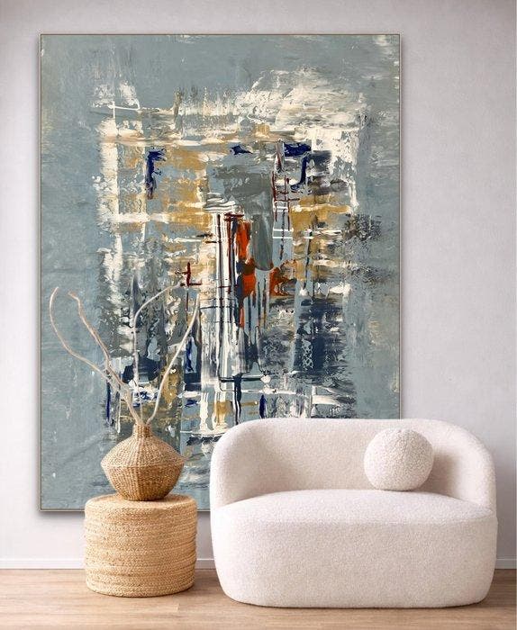 Ester Reut - Viaggiava il Marinaio XXL, Antiek en Kunst, Kunst | Schilderijen | Modern