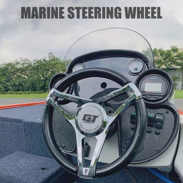 GT Marine Stuurwiel voor Buitenboordmotor - Polyamide & Chro, Verzenden, Nieuw