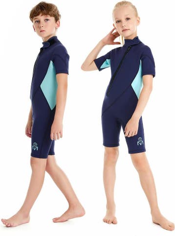 Surfpak Kinderen 2mm Rits Voor - Laatste Stuk!, Kinderen en Baby's, Kinderkleding | Kinder-zwemkleding, UV-zwemkleding, Jongen of Meisje