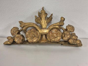 Decoratief ornament - Italië - Cimasa rococò