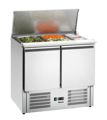 Bartscher Saladette | 260L | 2 Deuren | Boven 2x 1/1 GN + 3x, Ophalen of Verzenden, Nieuw