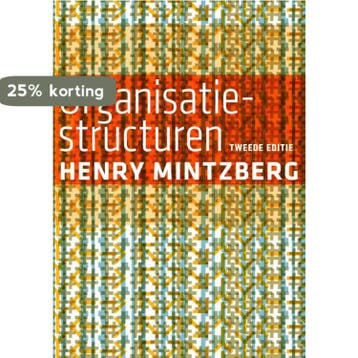 Organisatiestructuren, 2e editie met XTRA toegangscode, Verzenden, Zo goed als nieuw, Henry Mintzberg