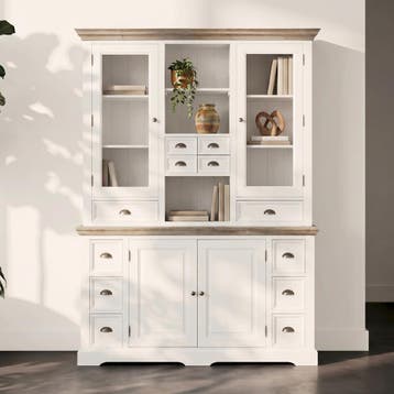 *WOONWINKEL* Tower Living Fleur Buffetkast Romantisch Wit M, Verzenden, Nieuw
