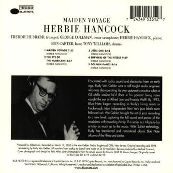 cd - herbie hancock - Maiden Voyage (nieuw), Verzenden, Zo goed als nieuw
