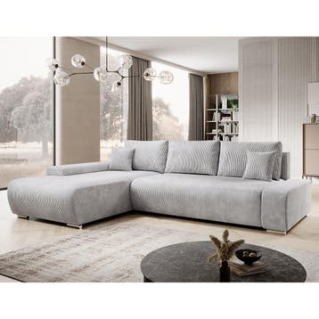 Hoekbank / Zitbank / Slaapbank Iseo - L-Vorm - 260 x 180 x 8, Verzenden, Nieuw