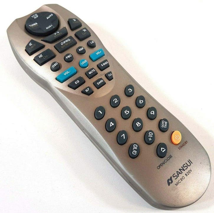 Afstandsbediening Sansui micro 820v, Audio, Tv en Foto, Afstandsbedieningen, Origineel, Nieuw, Ophalen of Verzenden