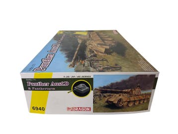 Panther Ausf.D & Pantherturm, Hobby en Vrije tijd, Modelbouw | Auto's en Voertuigen, Verzenden, Nieuw