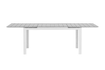 Uitschuifbare Tuintafel  Thijs   160-240cm   Wit-Grijs  The, Verzenden, Nieuw