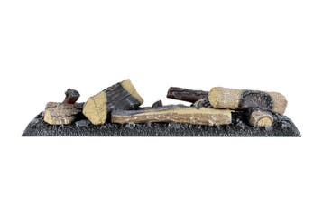Dimplex Logset 600L - Houtset voor Waterdamphaard Cassette, Verzenden, Nieuw, Elektrische haard