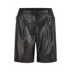 Marc Aurel • zwarte vegan leather shorts • 36, Marc Aurel, Verzenden, Zwart, Nieuw