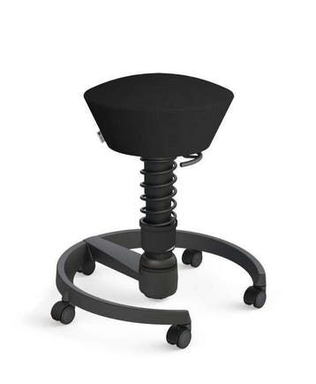 Swopper Aeris ergonomische kruk Zwart, Ophalen of Verzenden, Nieuw