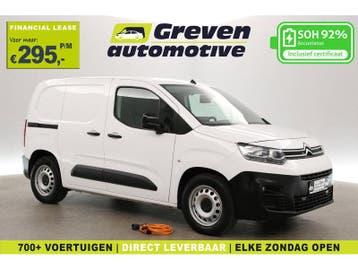 Citroën E-Berlingo 50 kWh 136PK | Snelladen | SOH 92% | 3, Automaat, Citroën, Wit, Elektrisch