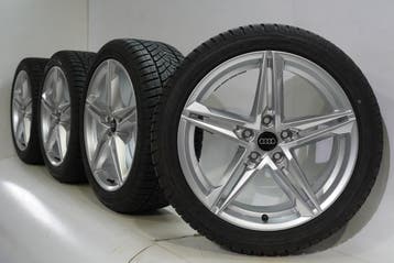 Audi A4 S4 B9 8W 18 inch velgen Goodyear Winterbanden Origin, Auto-onderdelen, Banden en Velgen, 18 inch, Gebruikt, Velg(en), Winterbanden