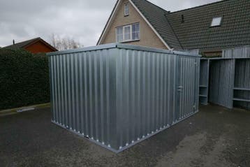Materiaalcontainer, verbouwing schuur, Allerlaagste prijs NL, Doe-het-zelf en Verbouw