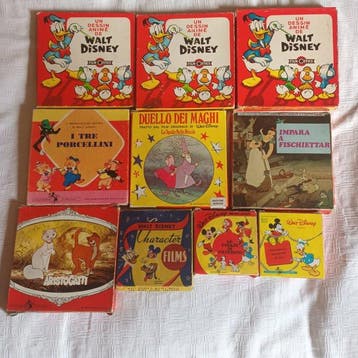Walt Disney 10x Super 8 Film 8mm