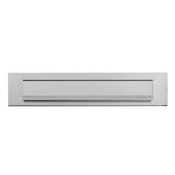AXA briefplaat recht - aluminium geslepen, Verzenden, Nieuw