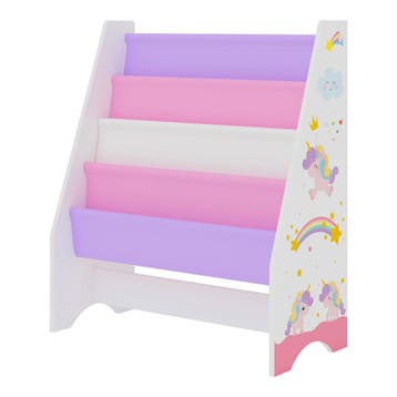 [en.casa] Kinderrek Fisterra 74x62x29 cm eenhoornmotief, Verzenden, Nieuw