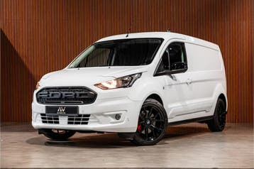 Ford Transit Connect 1.0 Ecoboost L2 | Airco | PDC | Bluetoo, Stof, Gebruikt, Zwart, Overige brandstoffen