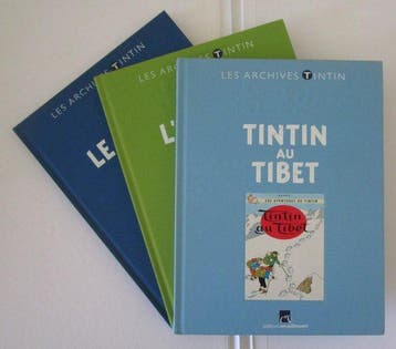 Les Archives Tintin - Le lotus bleu + Loreille cassée +, Nieuw