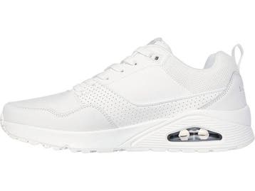 Skechers Uno - Retro One Heren Sneakers - Maat 45 - White, Verzenden, Zo goed als nieuw