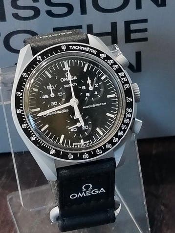 Omega x Swatch - MoonSwatch - Mission to the Moon - Zonder, Sieraden, Tassen en Uiterlijk, Nieuw