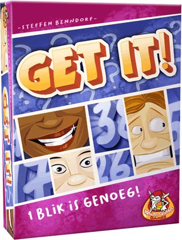Get It! - Kaartspel | White Goblin Games - Kaartspellen, Hobby en Vrije tijd, Gezelschapsspellen | Kaartspellen, Verzenden, Nieuw