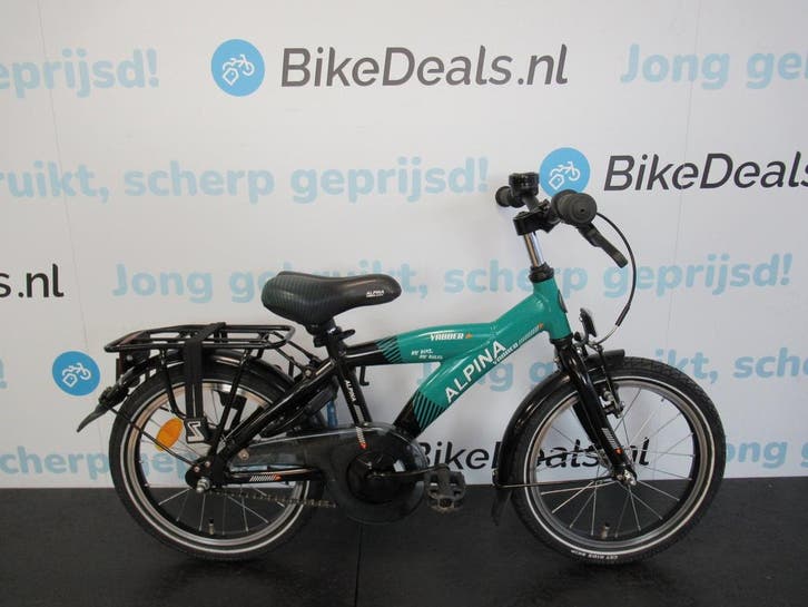 Alpina Yabber 16 inch 2022, Fietsen en Brommers, Fietsen | Jongens, 16 inch, Gebruikt, Verzenden
