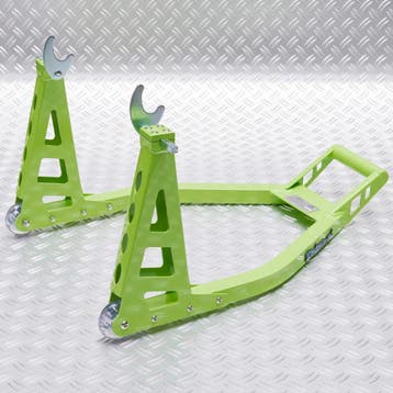 Datona MotoGP Paddockstand achterwiel - Kawasaki groen -, Motoren, Ophalen of Verzenden, Nieuw
