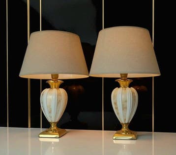 Le Dauphin - Lamp (2) - Model Sult - Gemaakt in Frankrijk -, Antiek en Kunst