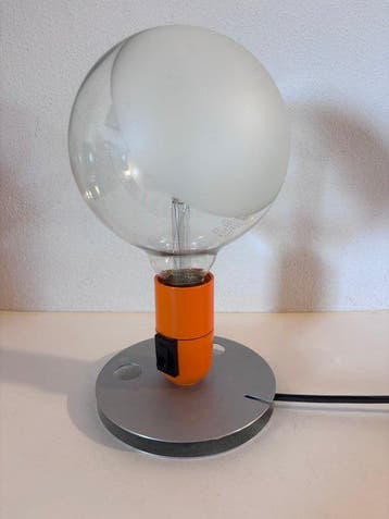 Flos - Tafellamp - gloeilamp - Metaal, Plastic