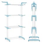 LIVSK Extra Groot Droogrek met 4 Etages - 24 Hangstangen en, Verzenden, Nieuw