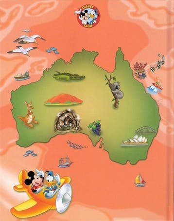 Een avontuur in Australië / Disneys reisavonturen / 1, Boeken, Verzenden, Zo goed als nieuw