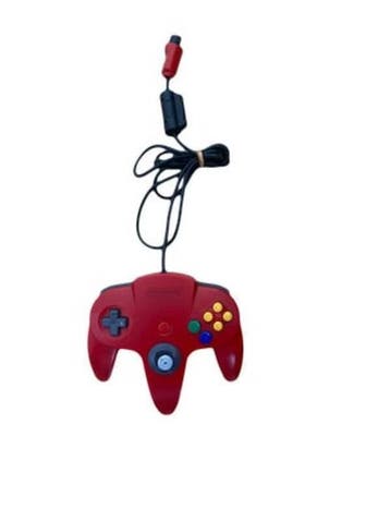 Nintendo 64 Controller Rood Origineel (N64 Accessoires), Spelcomputers en Games, Ophalen of Verzenden, Zo goed als nieuw