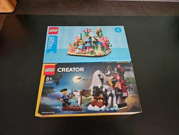 Lego Set - Creator - Koraalrif diorama 40783 en Griezelig, Nieuw