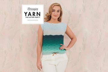 Haakpatroon Damestop Flowing Waves Top met open rug van Sc, Ophalen of Verzenden, Nieuw