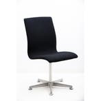 Fritz Hansen Oxford design stoel zwart stof gebruikt, Ophalen of Verzenden, Gebruikt, Zwart, Stof