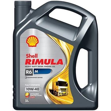 Shell Rimula R6 M 10W40 5L, Verzenden