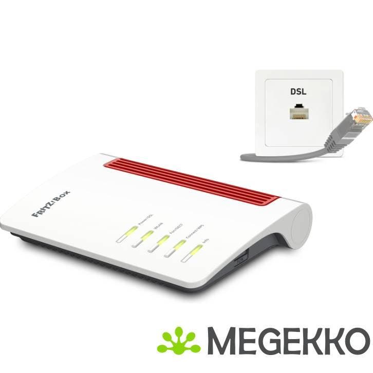 FRITZ!Box 7530 AX, Computers en Software, Routers en Modems, Nieuw, Verzenden