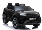 Kinderauto, RANGE ROVER EVOQUE zwart, FM, radio rc, leder, Ophalen of Verzenden, Nieuw