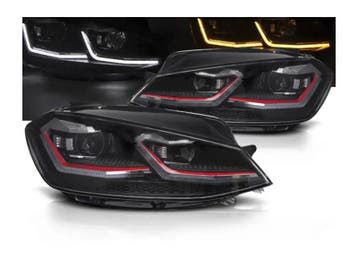 LED koplampen dynamisch RED geschikt voor VW Golf 7, Verzenden, Nieuw, Volkswagen