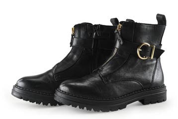 Nelson Veterboots Meisjes in maat 34 Zwart, Verzenden, Jongen of Meisje, Schoenen, Zo goed als nieuw