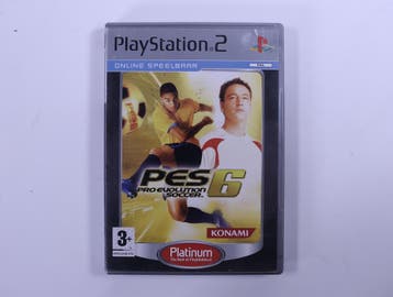 PlayStation 2 - Pro Evolution Soccer 6 [Platinum / No Man..., Ophalen of Verzenden, Nieuw