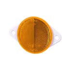 Reflector Rond 2 Bouten Ø79mm Oranje, Ophalen of Verzenden, Nieuw